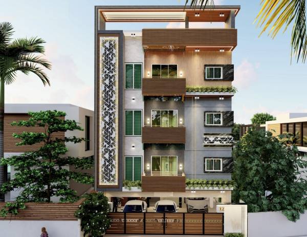 Elevation austile-apartment Elevation