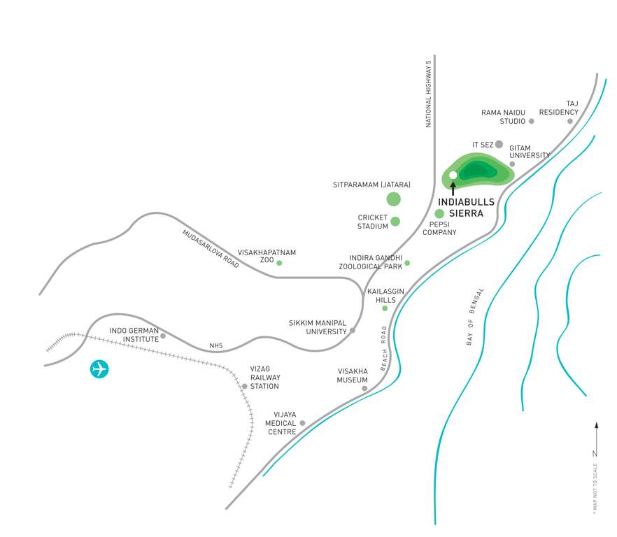 sierra blocks f1 f2 f3 & f4 Location Plan
