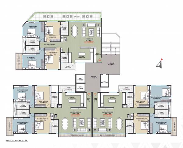  paccific-phase-1 Building 1 Cluster Plan