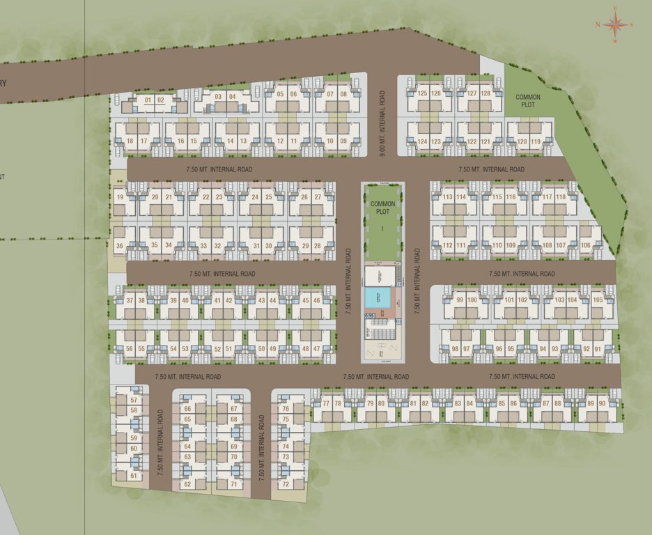 ambe luxuria Layout Plan