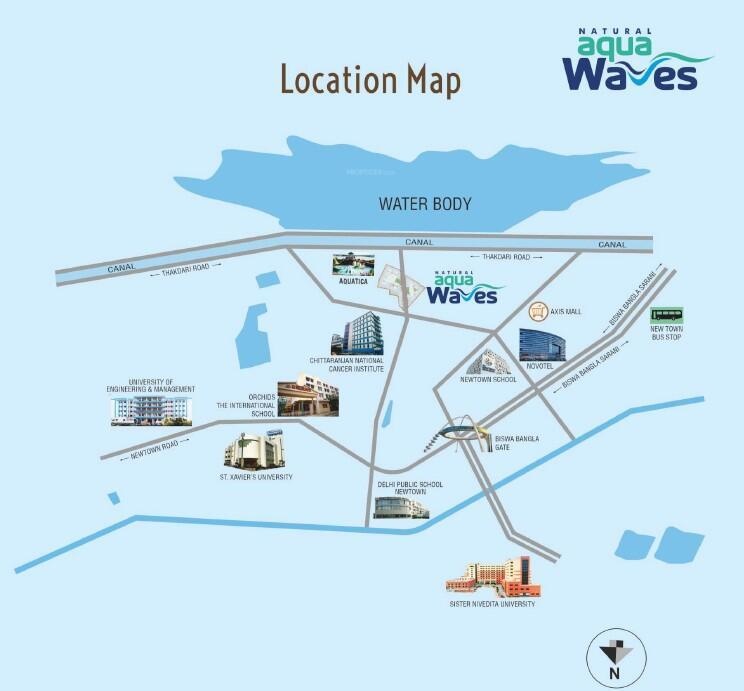  aqua waves west Location Plan