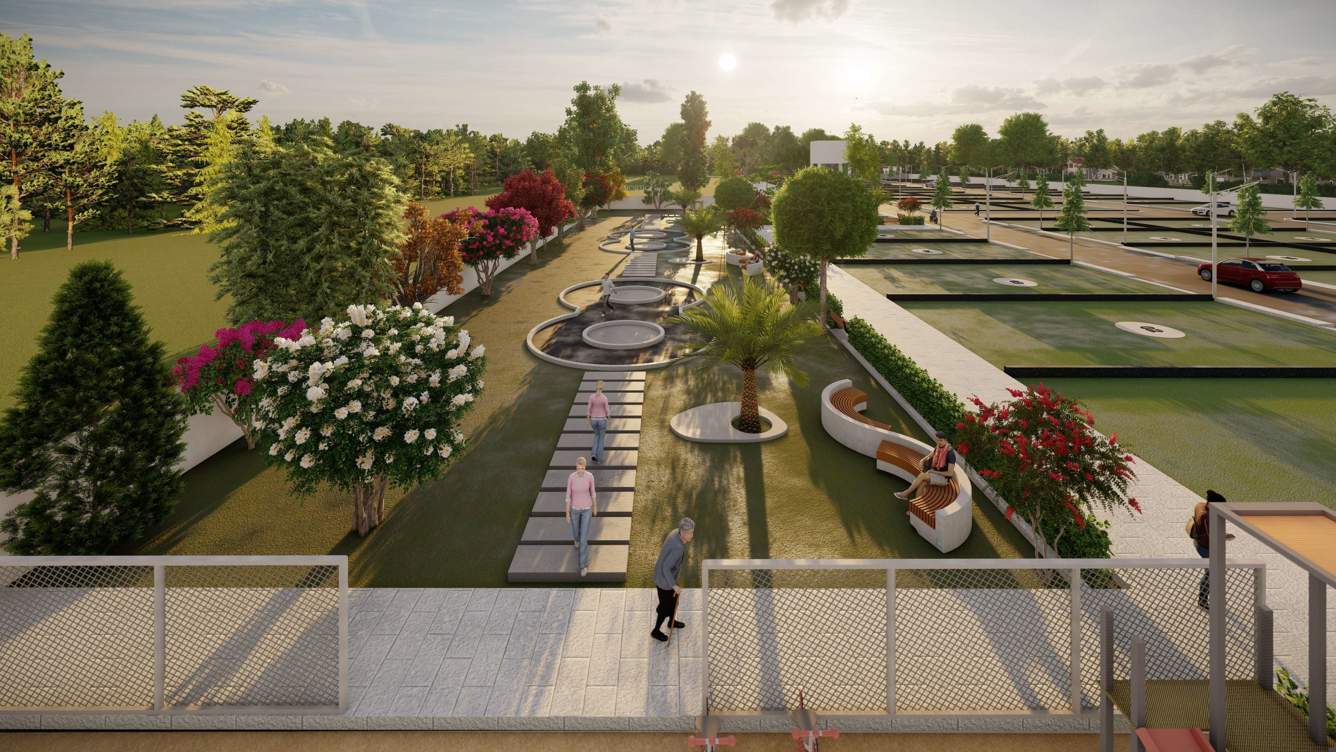  temple bells Landscape Garden and Tree Planting