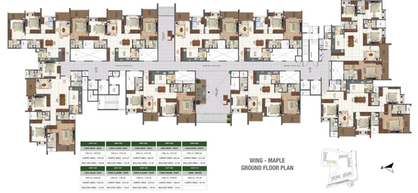  folium by sumadhura phase lll Folium By Sumadhura Phase lll Cluster Plan for ground Floor