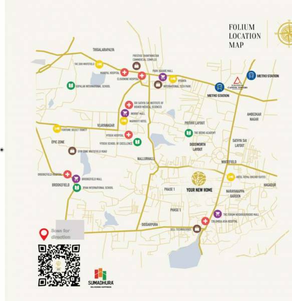  folium-by-sumadhura-phase-lll Location Plan