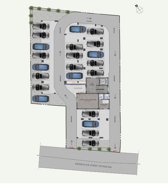  sanskriti Sanskriti Cluster Plan for ground Floor