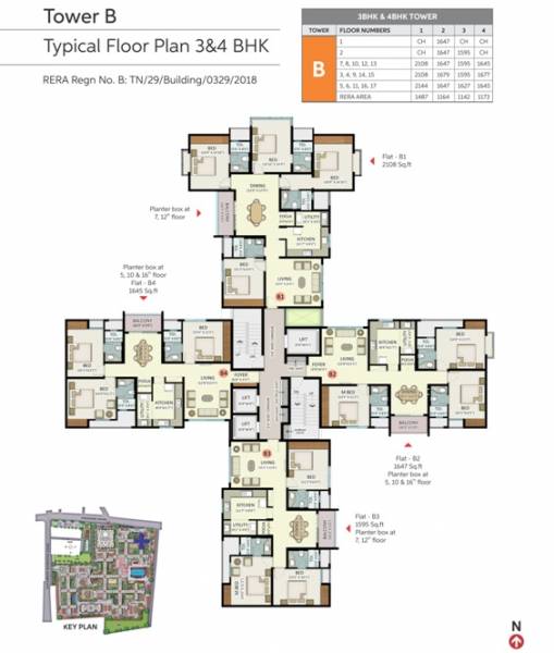  abhinandan-tower-a-and-b B Cluster Plan