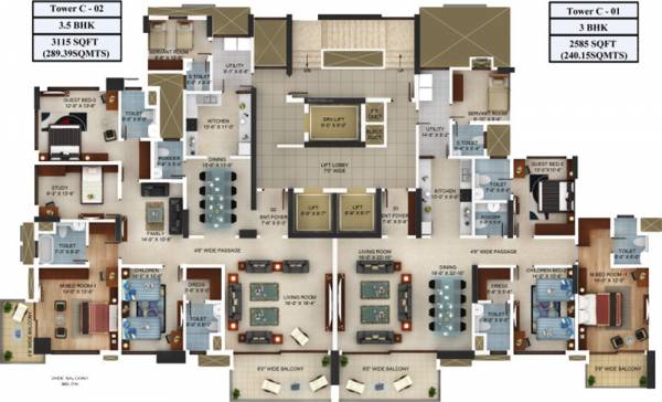  blossom Cluster Plan