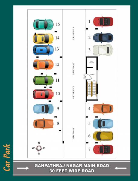  psp-palace Cluster Plan