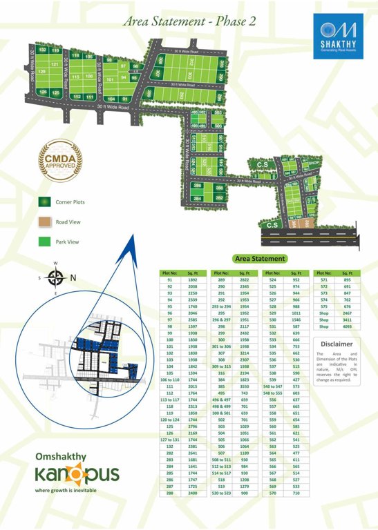  kanopus c Location Plan