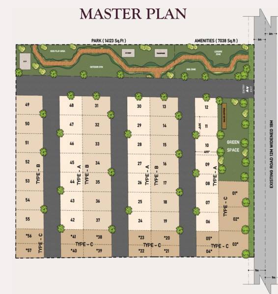  surya-enclave Master Plan