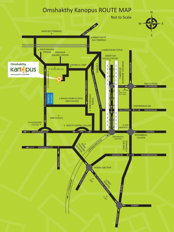  kanopus a Location Plan