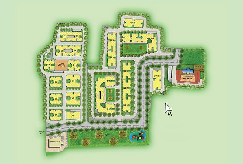  greens phase 1 Master Plan