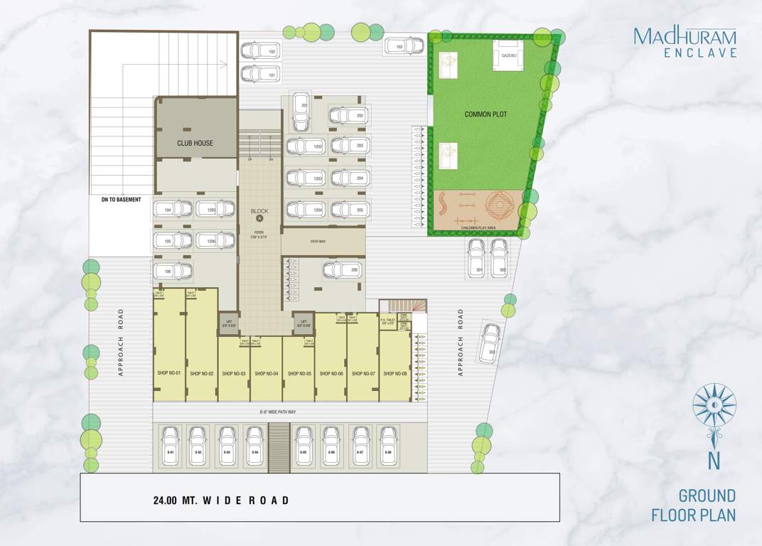 madhuram enclave Madhuram Enclave Cluster Plan