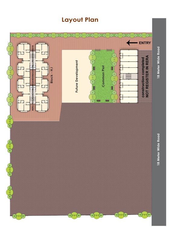  swarnim paradise Layout Plan