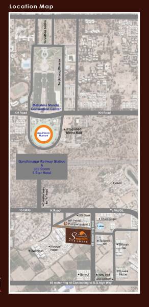  swarnim-paradise Location Plan
