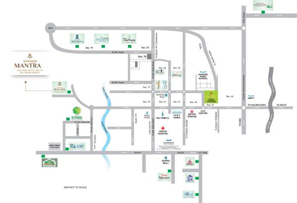 Location Plan mantraa Location Plan