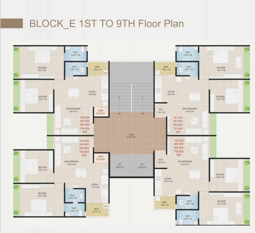  bhagvat enclave Block A Cluster Plan
