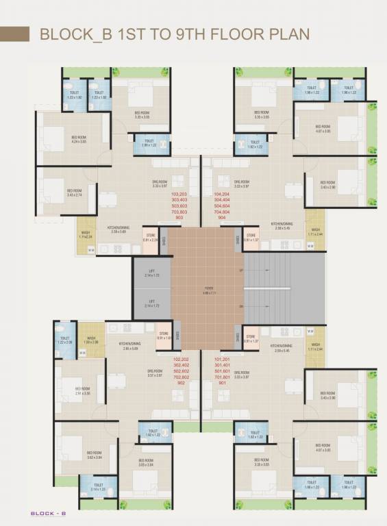  bhagvat enclave Block A Cluster Plan