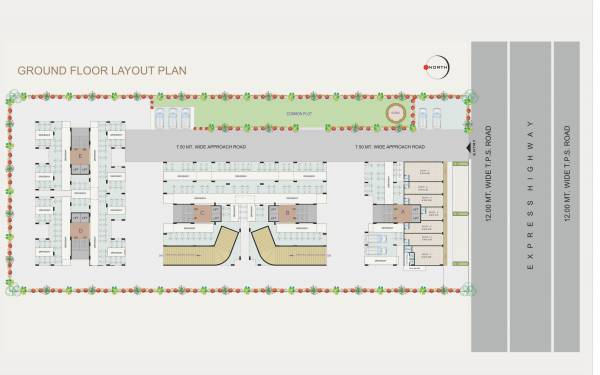  bhagvat-enclave Block A Cluster Plan