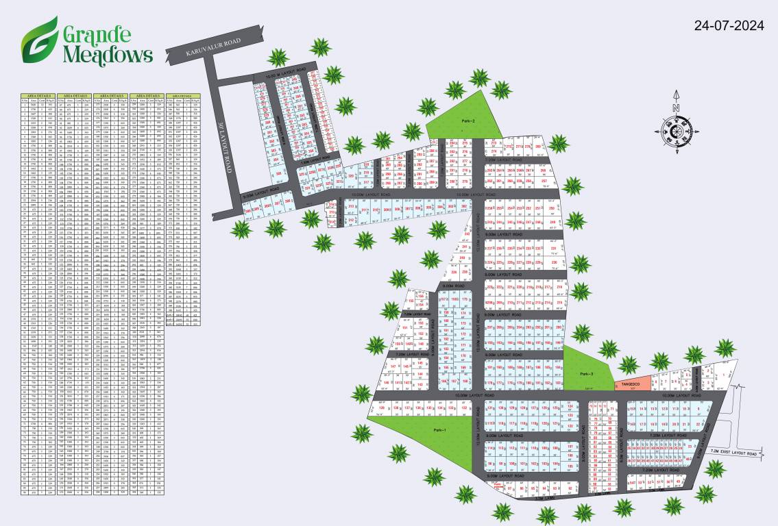  grande meadows Cluster Plan
