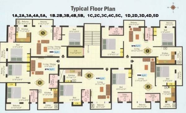  anugrahaa Anugrahaa Tower A Cluster Plan