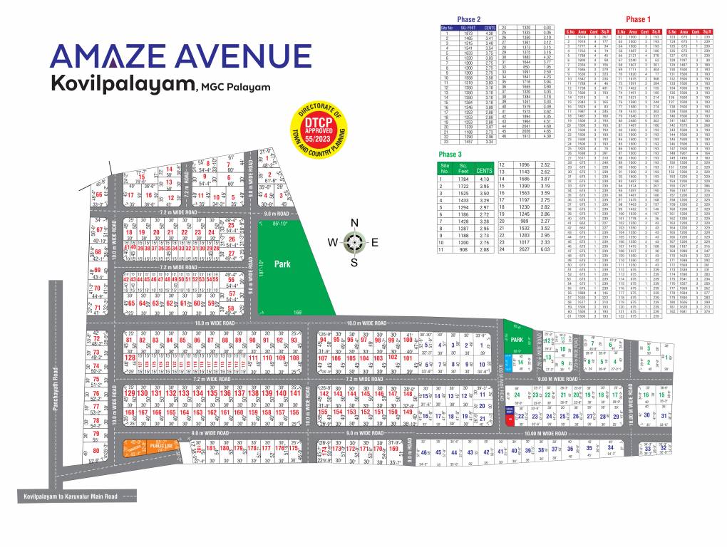  amaze avenue Layout Plan