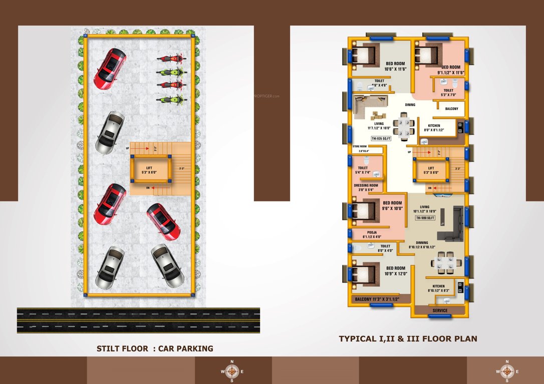  gokulam flats Gokulam Flats Cluster Plan