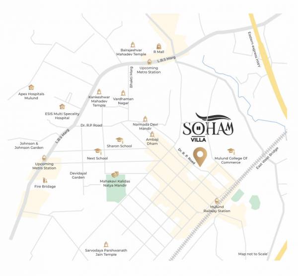  soham-villa Location Plan
