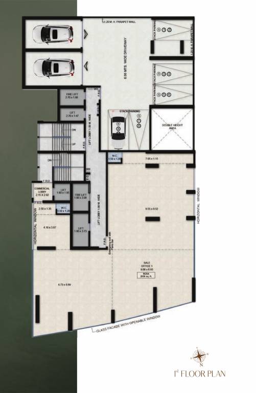  laxminarayan Aum Laxmi Narayan Cluster Plan for 1st Floor