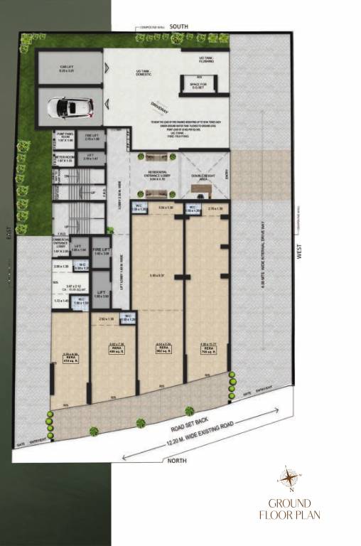  laxminarayan Aum Laxmi Narayan Cluster Plan for ground Floor