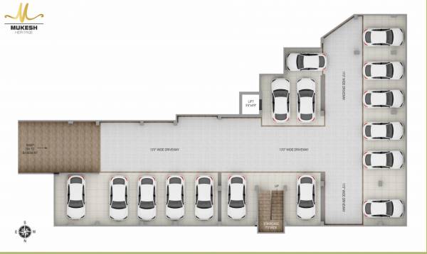 Mukesh Heritage Tower A Cluster Plan mukesh-heritage Mukesh Heritage Tower A Cluster Plan