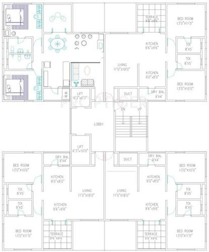 Images for Cluster Plan of Goel Ganga Panama Images for Cluster Plan of Goel Ganga Panama