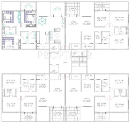 Images for Cluster Plan of Goel Ganga Panama Images for Cluster Plan of Goel Ganga Panama