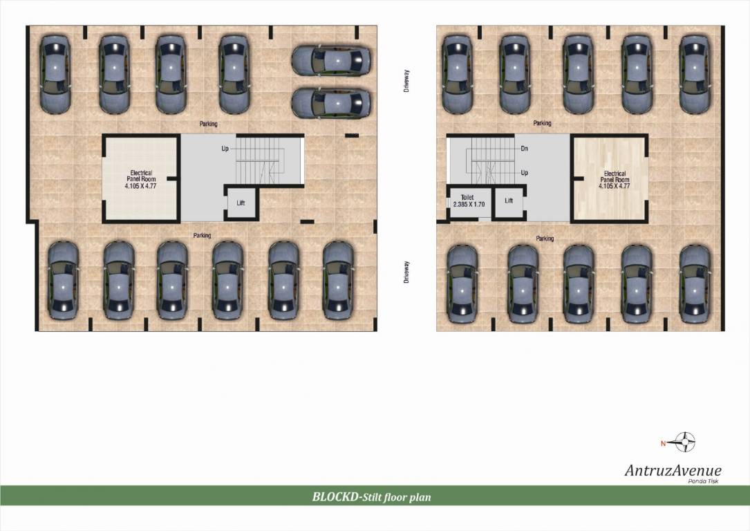  antruz avenue Block D Cluster Plan for Stilt Floor