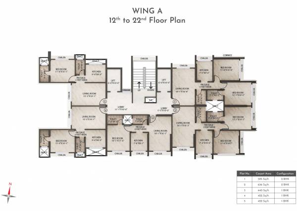  seasons Seasons Wing A Cluster Plan
