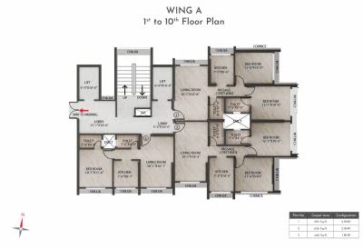  seasons Seasons Wing A Cluster Plan