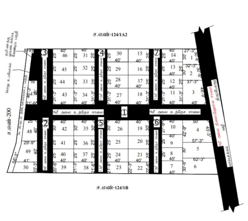  capital city Layout Plan