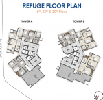 Sale Building No 2 Wing A Cluster Plan  pearl-providence Sale Building No 2 Wing A Cluster Plan