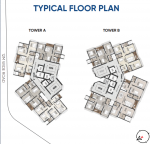 Sale Building No 2 Wing B Cluster Plan  pearl-providence Sale Building No 2 Wing B Cluster Plan
