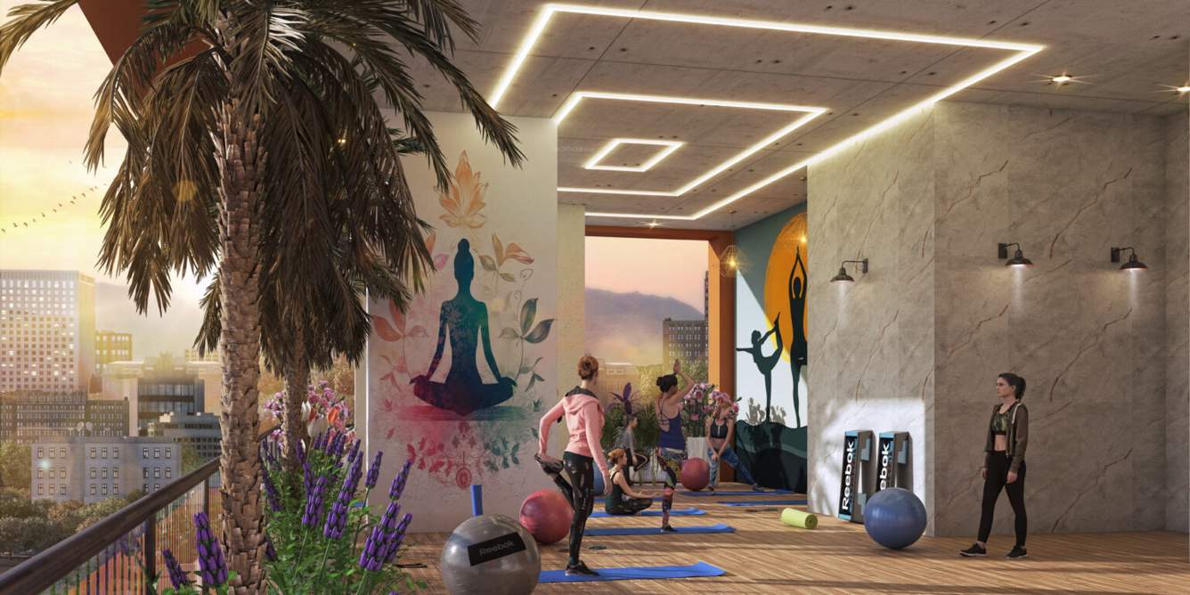  signature Yoga/ Meditation Area