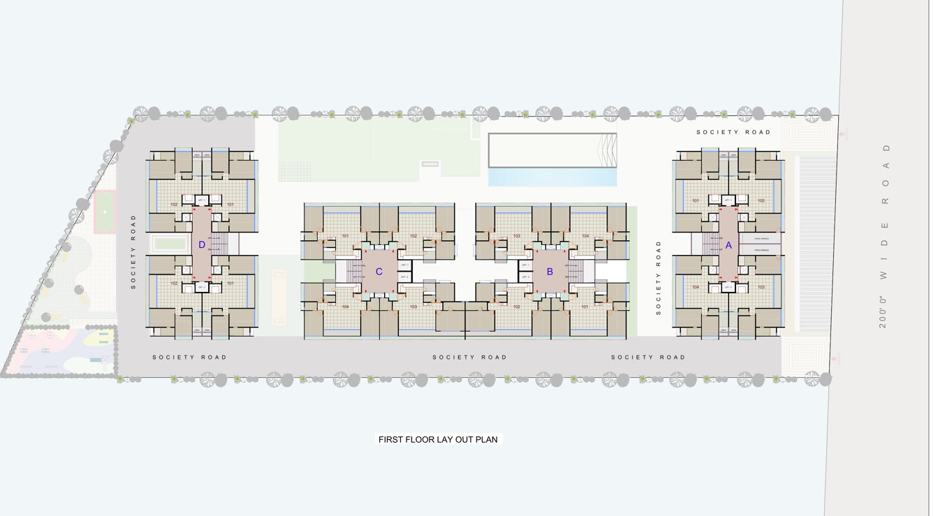  beverlynn skyvue 2 Beverlynn Skyvue 2 Tower A Cluster Plan