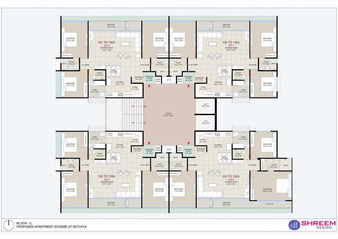  beverlynn skyvue 2 Beverlynn Skyvue 2 Tower C Cluster Plan