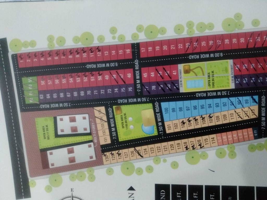 kolar pride Layout Plan