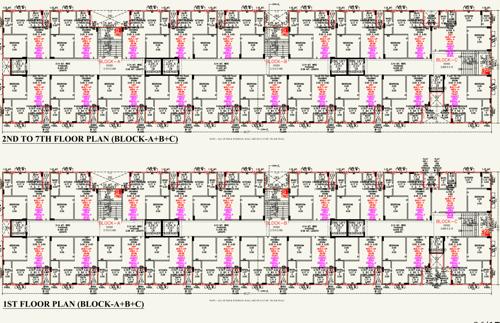  city City Block A Cluster Plan
