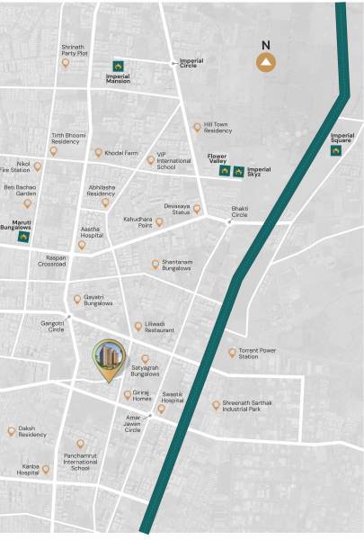  imperial-swagat Location Plan