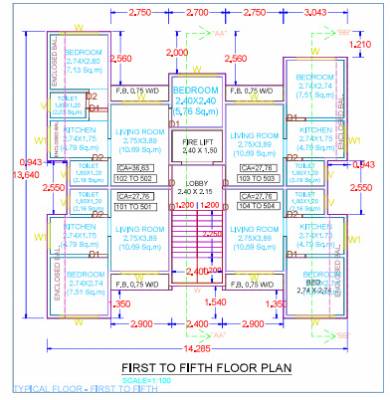  narendra-residency Narendra Residency Cluster Plan
