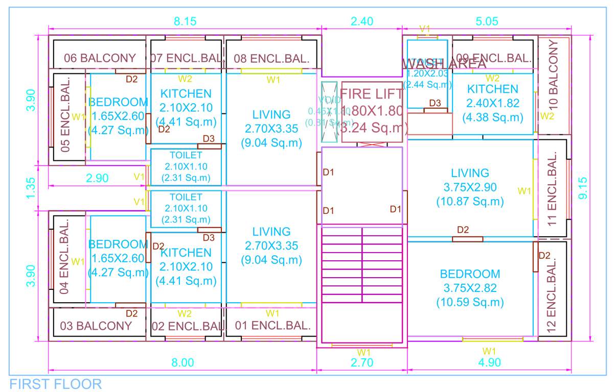  shree ganesh heights Shree Ganesh Heights Cluster Plan