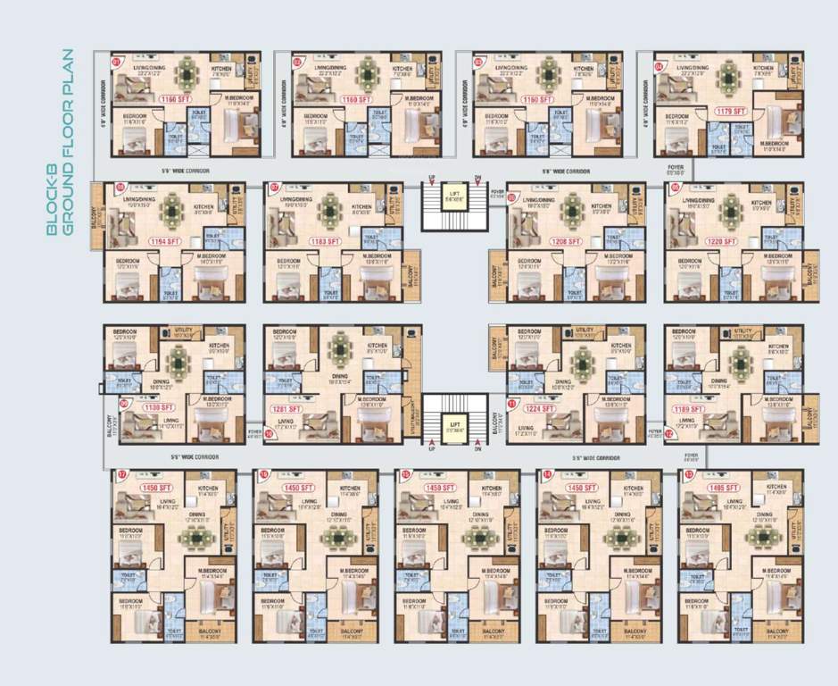  raaga Block B Cluster Plan