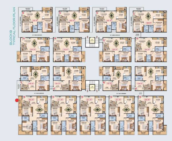  raaga Block B Cluster Plan