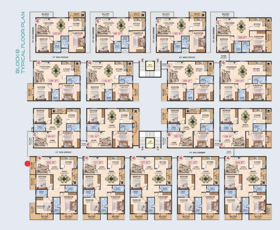  raaga Block B Cluster Plan